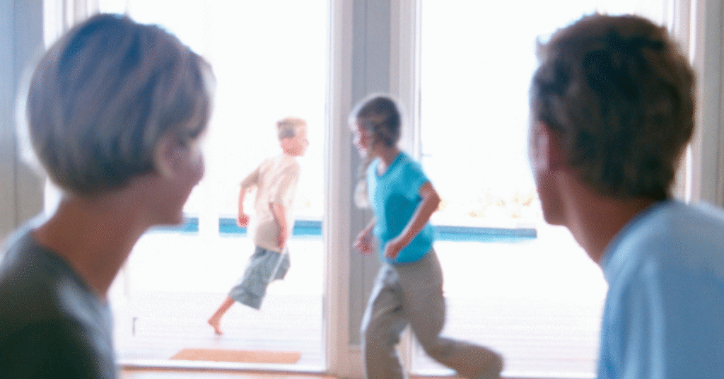 Two people in a room, one in focus and one blurred, symbolising the complexity of family relationships and legal decisions
