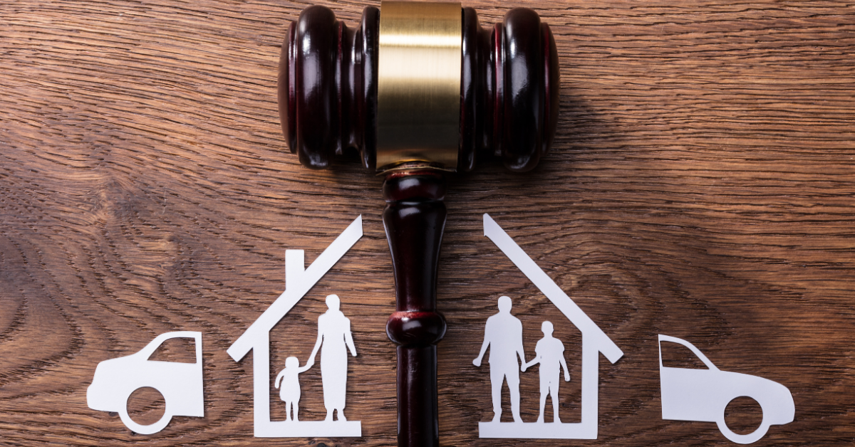 Judge’s gavel on a sound block, symbolising justice and UK family court decision-making.