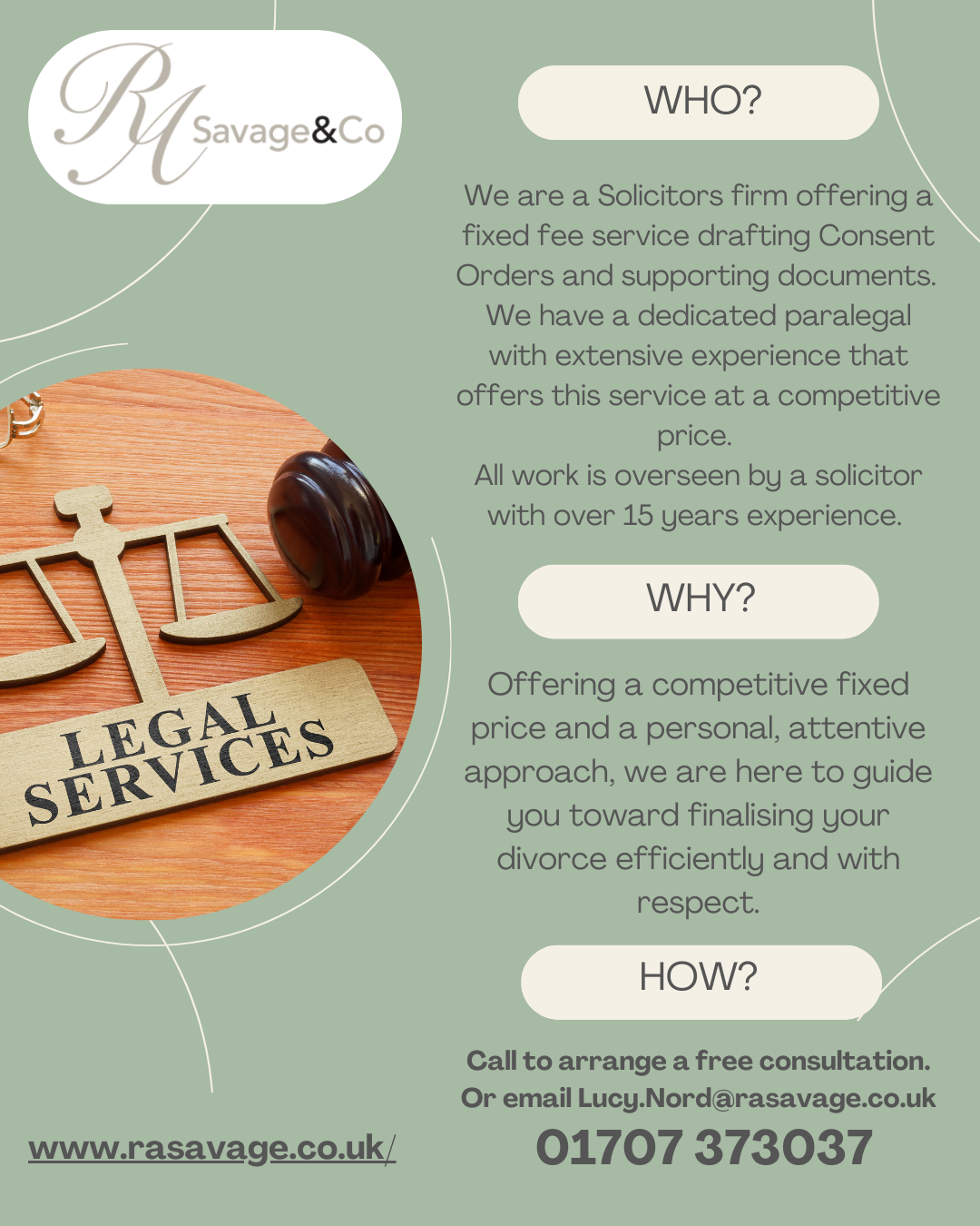 Family law legal services in the UK